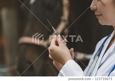 馬 馬兒 射入 123710073