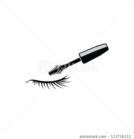 mascara  eyes icon 123710112