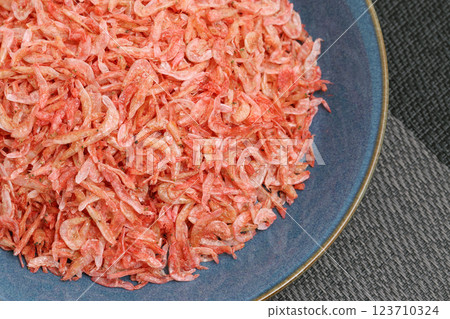 Dried shrimp 123710324