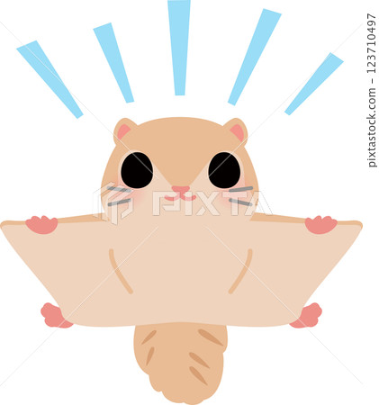 飛鼠的變形插圖 123710497