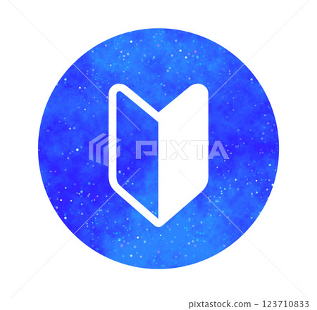 Blue starry sky | Beginner mark 123710833