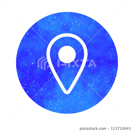 Blue starry sky | Map icon 123710843