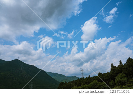 landscape with mountains and clouds landscape with mountains and clouds 123711091