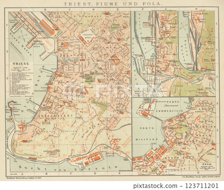 Early 20th Century World Map Italy 123711201
