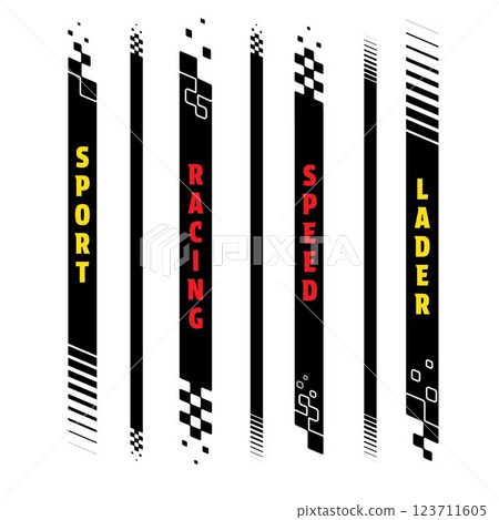 Sport checkered vertical lines Sport checkered vertical lines 123711605