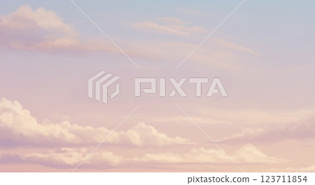 Pale sky with lots of clouds background image Pale sky with lots of clouds background image 123711854