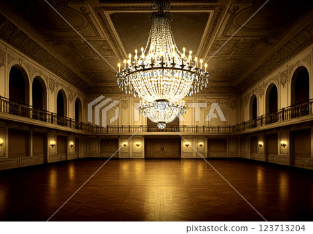 Background: Dance hall 123713204