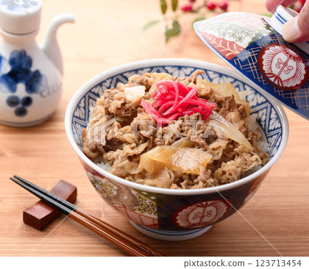 Beef bowl image 123713454