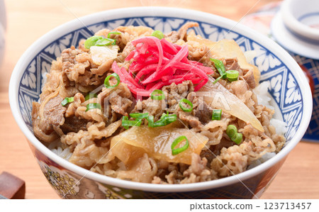 Beef bowl image 123713457