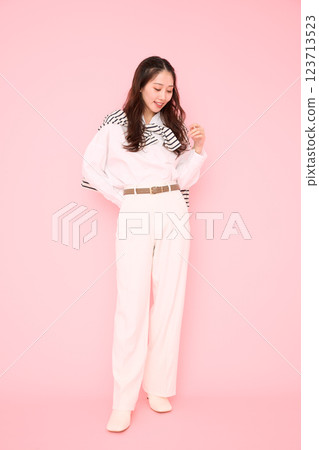 春季時尚肖像 123713523