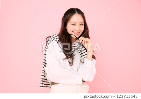 春季時尚肖像 123713545