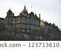 Cityscape of Edinburgh including museums 123713610