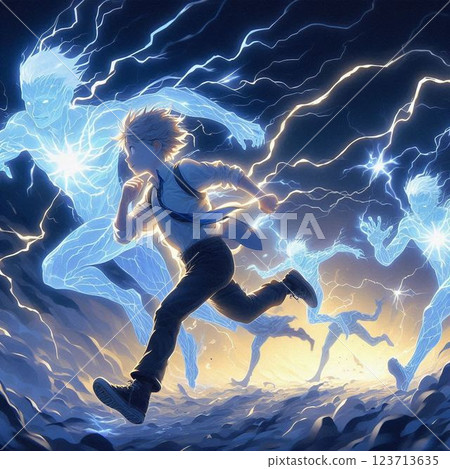 電男孩(AI 生成) 電男孩(AI 生成) 123713635