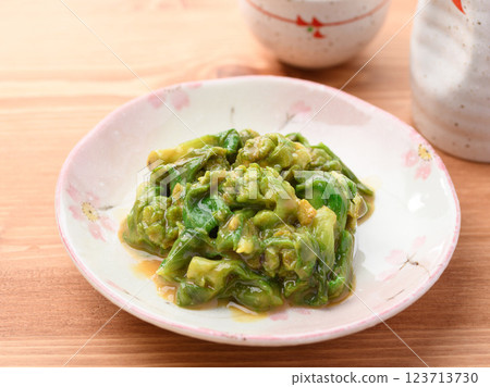 早春料：醋味噌醬拌款冬芽 123713730
