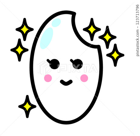 美味新米的插圖，日本料理的主食 123713796