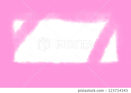 Stock Illustration: Pink background and white abstract painting White frame Stock Illustration: Pink background and white abstract painting White frame 123714343