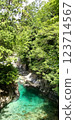 Spectacular views! Beautiful summer greenery and the Atera River [Atera Valley, Nagano Prefecture] 123714567