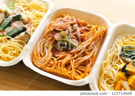冷凍麵食、冷凍食品 123714609