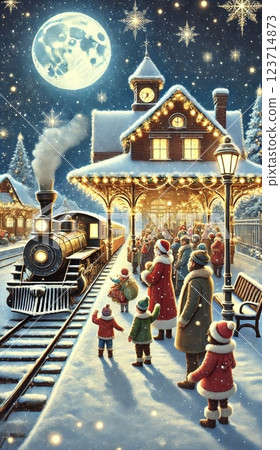 Christmas illustration 123714873
