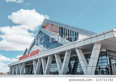 Mombasa Nairobi Standard Gauge Railway, completed in 2017, was built as the first phase of the Kenya Standard Gauge Railway. It is a standard gauge railway in Kenya that connects the large Indian Ocea 123715192