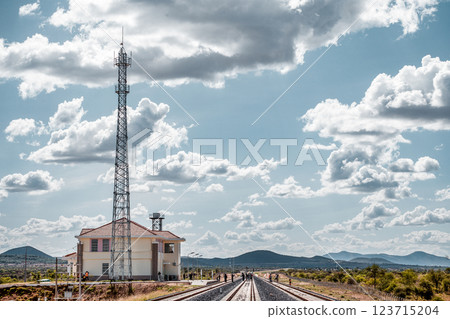 Mombasa Nairobi Standard Gauge Railway, completed in 2017, was built as the first phase of the Kenya Standard Gauge Railway. It is a standard gauge railway in Kenya that connects the large Indian Ocea Mombasa Nairobi Standard Gauge Railway, completed in 2017, was built as the first phase of the Kenya Standard Gauge Railway. It is a standard gauge railway in Kenya that connects the large Indian Ocea 123715204