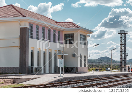 Mombasa Nairobi Standard Gauge Railway, completed in 2017, was built as the first phase of the Kenya Standard Gauge Railway. It is a standard gauge railway in Kenya that connects the large Indian Ocea Mombasa Nairobi Standard Gauge Railway, completed in 2017, was built as the first phase of the Kenya Standard Gauge Railway. It is a standard gauge railway in Kenya that connects the large Indian Ocea 123715205