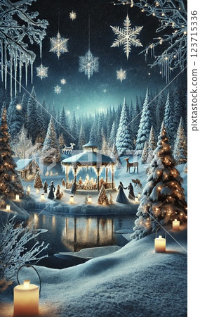 Christmas illustration 123715336