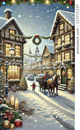Christmas illustration Christmas illustration 123715337