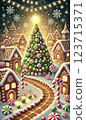 Christmas illustration 123715371