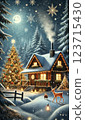 Christmas illustration 123715430