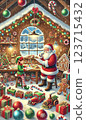 Christmas illustration 123715432