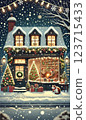 Christmas illustration 123715433
