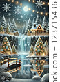 Christmas illustration 123715436