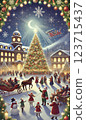 Christmas illustration 123715437