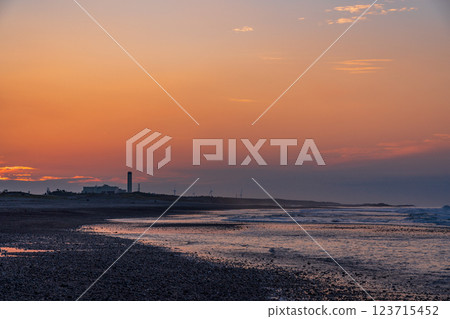 [Shizuoka Prefecture] Nakatajima Sand Dunes, Sunrise 123715452