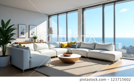 時尚的會議室/休息室 時尚的會議室/休息室 123715602