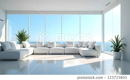 Stylish meeting room/lounge 123715603