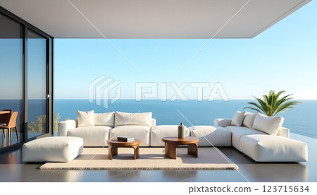 時尚的會議室/休息室 時尚的會議室/休息室 123715634