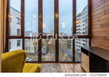View of Playground and Residential Area from Window View of Playground and Residential Area from Window 123716609