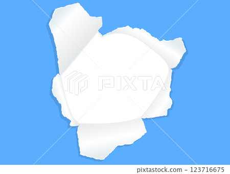 Perforated paper, background frame 123716675