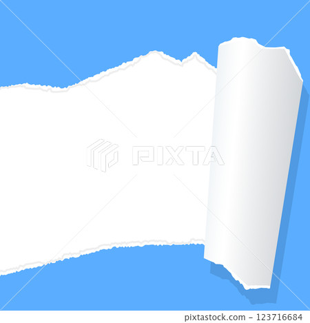 撕紙,背景框,正方形 撕紙,背景框,正方形 123716684
