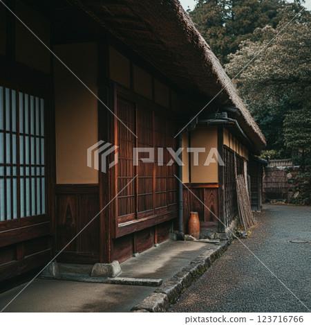 [AI生成] 老房子，日本房屋，日式建築 330221 123716766