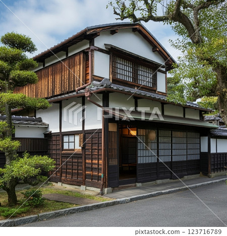 [AI生成] 古式日本房屋，日式建築 330202 123716789