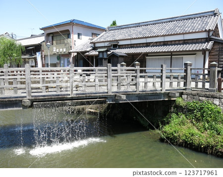 The Jaja Bridge and the former home of Tadataka Ino in Sawara, Katori City The Jaja Bridge and the former home of Tadataka Ino in Sawara, Katori City 123717961