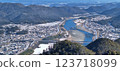 Nagara River seen from above 123718099