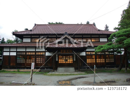 Aizu-Wakamatsu Townscape: Aizu Tsuruga Castle Budo Hall 123718172