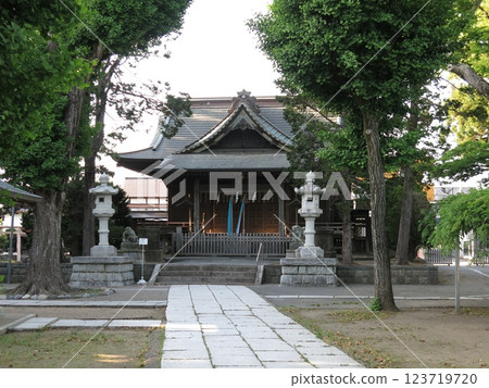 Yasaka Shrine in Sawara, Katori City 123719720