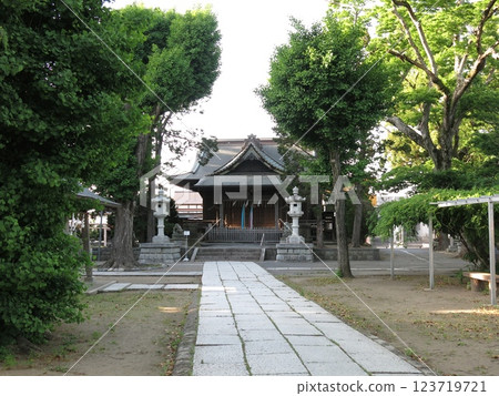 Yasaka Shrine in Sawara, Katori City 123719721