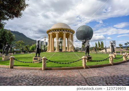 Biopark Wakata, Jaime Duque Park, Metropolitan Area of Bogota, Colombia. Biopark Wakata, Jaime Duque Park, Metropolitan Area of Bogota, Colombia. 123719933