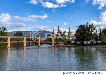 Biopark Wakata, Fountain Jaime Duque Park, Metropolitan Area of Bogota, Colombia. 123719936